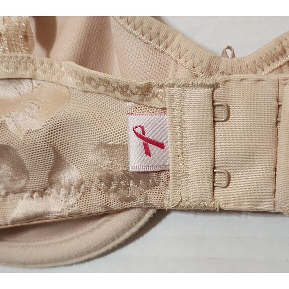NWT Wacoal Womens Awareness Bra Size 32D Natural Nude Underwire Mesh Lined 85367 - Picture 6 of 9